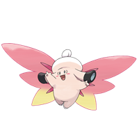 Арт покемона Мега-Клефэйбл (Mega Clefable)