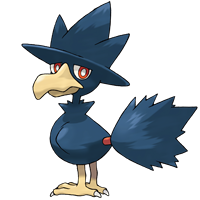 Покемон Маркроу (Murkrow) отсутствует в игре Sword & Shield