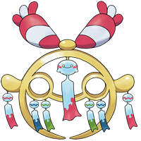 Арт покемона Мега-Чаймеко (Mega Chimecho)