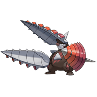 Арт покемона Мега-Экскадрилл (Mega Excadrill)