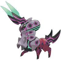 Арт покемона Мега-Сколипид (Mega Scolipede)