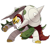 Арт покемона Мега-Чеснот (Mega Chesnaught)