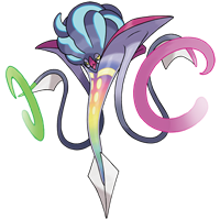 Арт покемона Мега-Маламар (Mega Malamar)