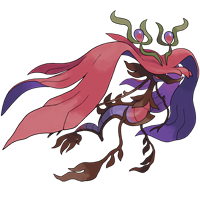 Арт покемона Мега-Драгалг (Mega Dragalge)