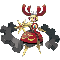 Арт покемона Мега-Маджирна (Mega Magearna)