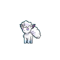 Модель покемона Алоловский Вульпикс (Alolan Vulpix), Шайни в игре Sun & Moon