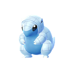 Модель покемона Алоловский Сэндшрю (Alolan Sandshrew), Шайни в игре Sword & Shield