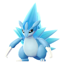 Модель покемона Алоловский Сэндслэш (Alolan Sandslash), Шайни в игре Sword & Shield