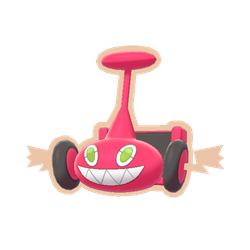 Модель покемона Ротом-Газонокосилка (Mow Rotom), Шайни в игре Sword & Shield