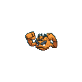 Модель покемона Алоловский Геодуд (Alolan Geodude), Шайни в игре UltraSun & UltraMoon