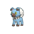Модель покемона Сумеречный Рокруфф (Dusk Rockruff), Шайни в игре UltraSun & UltraMoon