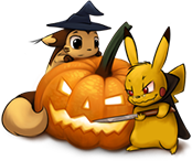 Хэллоуин! pikafur